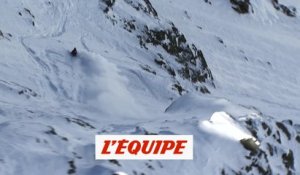 le run de Reine Barkered à Verbier en 2012 - Adrénaline - Freeride World Tour