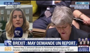 Theresa May demande à Bruxelles un report du Brexit au 30 juin