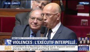 Éric Ciotti (LR): "Allez-vous, monsieur le Premier ministre, interdire samedi toutes manifestations sur tout le territoire national ?"