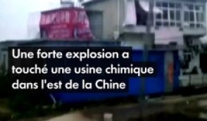 Explosion dans une usine chimique en Chine : au moins 6 morts et 30 blessés graves
