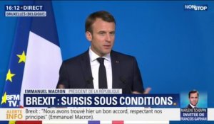 Pour Emmanuel Macron, le référendum britannique sur le brexit s'est fait "sur la base d'une quantité considérable de mensonges"