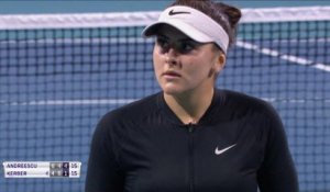 Miami - Andreescu bat à nouveau Kerber