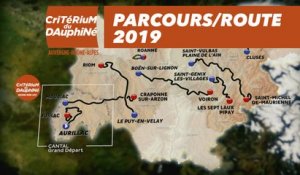Parcours / Route : Critérium du Dauphiné 2019