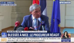 Procureur de Nice sur la septuagénaire blessée: "les investigations se poursuivent"