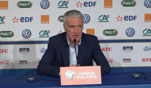 Bleus - Deschamps : "Ce mois de mars est très positif"