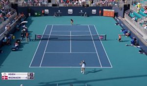 Miami - Après Osaka, Hsieh bat Wozniacki (6-3 ; 6-7 ; 6-2)