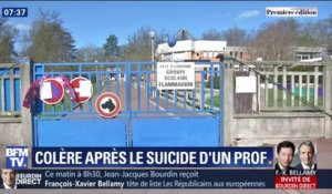 Les enseignants demandent plus de soutien hiérarchique après le suicide d'un professeur