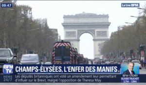 "On est cloisonnés chez nous." Les riverains des Champs-Élysées dénoncent l'impact des manifestations des gilets jaunes