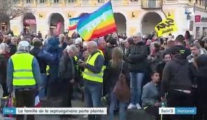 Nice : manifestation de soutien à la "gilet jaune" blessée samedi