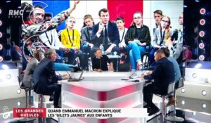 Le monde de Macron : Quand Emmanuel Macron explique les "gilets jaunes" aux enfants - 29/03
