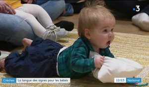 Crèches : la langue des signes pour les bébés