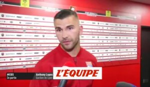 Lopes «Un match cohérent» - Foot - L1 - Lyon