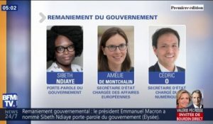 Sibeth Ndiaye, Amélie de Montchalin, Cédric O... Qui sont les trois nouvelles têtes du gouvernement ?