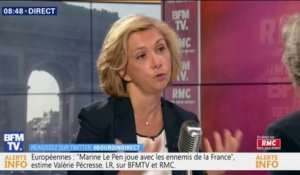 Pour Valérie Pécresse, la candidature de Rachida Dati à la mairie de Paris "est une bonne candidature"