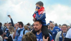 Finale de la coupe de la Ligue: La marée strasbourgeoise déferle sur Lille