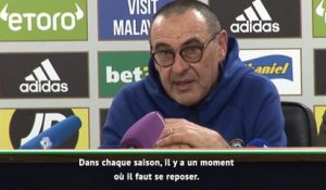 Chelsea - Sarri : ''Kanté et Hazard avaient besoin de repos''