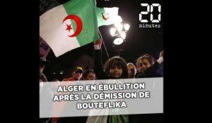 Alger en ébullition après la démission du président Abdelaziz Bouteflika