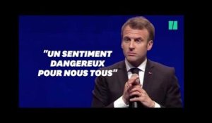 Avec les maires, Macron veut s&#39;attaquer au "sentiment anti-État"