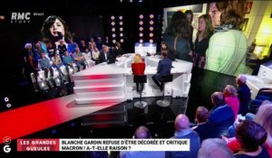 La GG du jour : Blanche Gardin refuse d'être décorée et critique Macron, a-t-elle raison ? – 04/04
