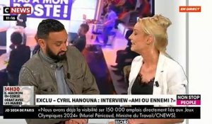 Elodie Gossuin débarque par surprise sur le plateau de "Morandini Live" face à Cyril Hanouna - VIDEO