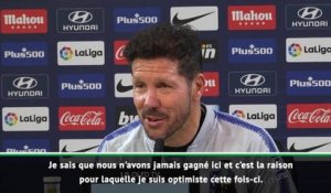 31e j.- Simeone : "Je suis optimiste cette fois-ci"