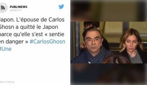 Japon. L'épouse de Carlos Ghosn a quitté le Japon parce qu'elle s'est « sentie en danger »