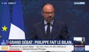 "Nous avons langé..." Le lapsus d'Édouard Philippe durant son bilan du grand débat