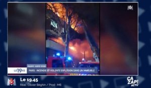 Explosion et violent incendie à Paris : les jeunes du quartier ont sauvé les habitants