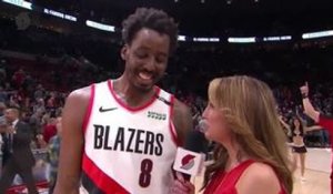 Aminu: "I had to let the young boys know"
