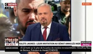 Accrochage entre l'avocat des "gilets jaunes" et Jean-Marc Morandini après des menaces contre CNews et Pascal Praud - VIDEO