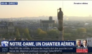 Seize statues de Notre-Dame vont prendre "leur envol" pour être restaurées