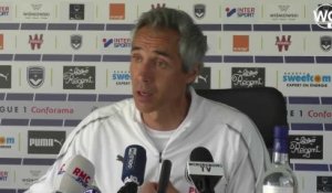 Paulo Sousa : "je crois qu'on va changer quelque chose pour Saint-Etienne"