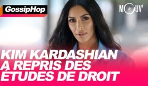 Kim Kardashian a repris des études de droit