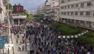 Pour ce 8e vendredi consécutif de mobilisation, un cortège monstre défile dans le centre d’Alger