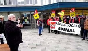 Epinal : ils manifestent pour sauver les lignes de train vosgiennes