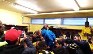 Football : y'a de la joie dans le vestiaire d'Epinal