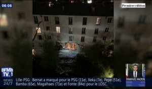 Un blessé grave et un léger lors d'une explosion dans un immeuble du 18e arrondissement de Paris, les dégâts sont impressionnants