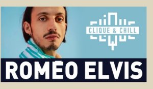 Roméo Elvis partage sa playlist dans Clique & Chill  - CLIQUE TV