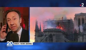 Incendie à Notre-Dame de Paris : Stéphane Bern évoque "quelque chose d'insupportable"