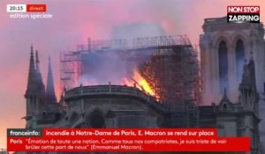 La cathédrale Notre-Dame de Paris ravagée par les flammes : Les images terrifiantes