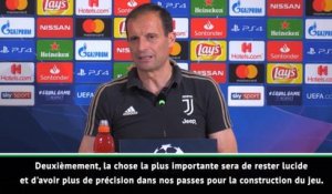 Quarts - Allegri : "Respecter cette équipe et avoir plus de précision"