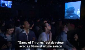 Des fans réunis pour le retour de "Game of Thrones"