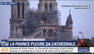 Le trésor de Notre-Dame est "sauvé", selon le ministre de la Culture