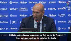 32e j. - Zidane évoque le cas Bale