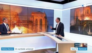 Incendie de Notre-Dame de Paris : "Macron sait ce que représente l'Eglise et la foi chrétienne" en France