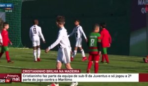 Le festival de Cristiano Junior avec les U9 de la Juve au tournoi de Madère