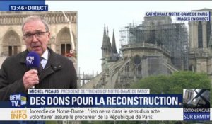 Très ému, le président de "Friends of Notre-Dame de Paris" remercie "l'élan populaire pour la cathédrale"