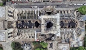 Notre-Dame de Paris: de nouvelles images de drone montrent l'étendue des dégâts