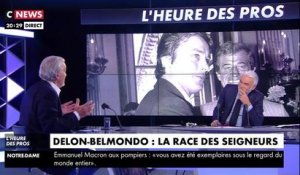 "Ça m'a rendu malade" : Alain Delon évoque l'AVC de son ami Jean-Paul Belmondo