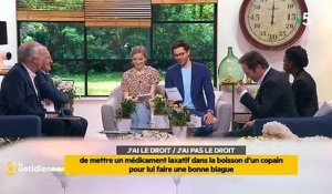 Fou rire sur le plateau de "La quotidienne" sur France 5 après une question très étrange... Regardez